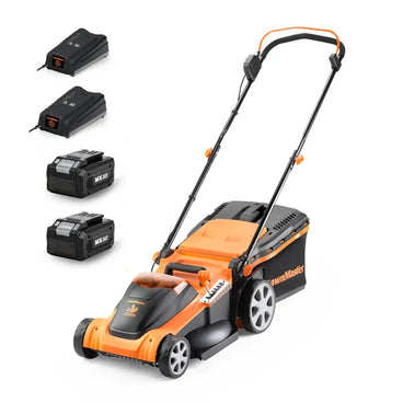 LawnMaster MX CLMF4841E - Tondeuse à Gazon Sans Fil 48V 41 cm avec Batterie